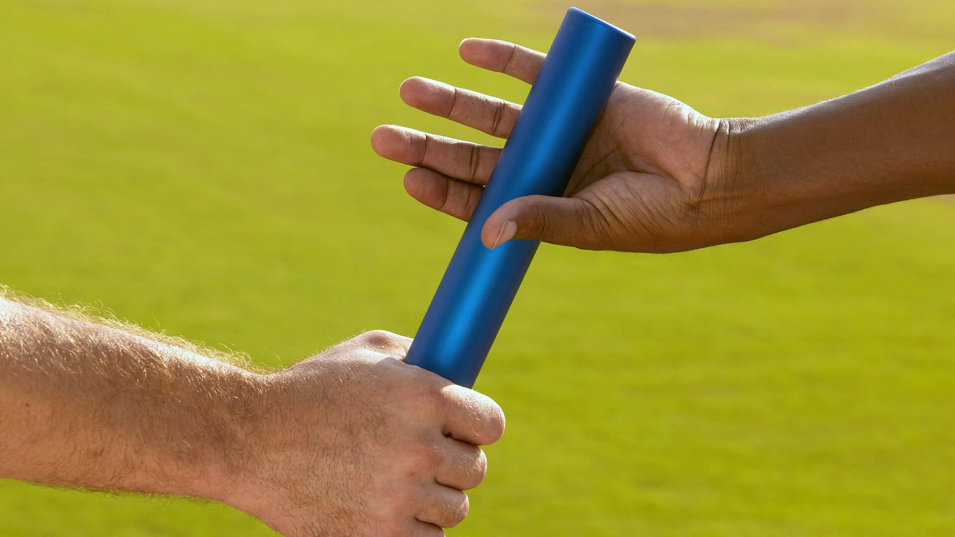 中立代表队B接力换棒精准无误